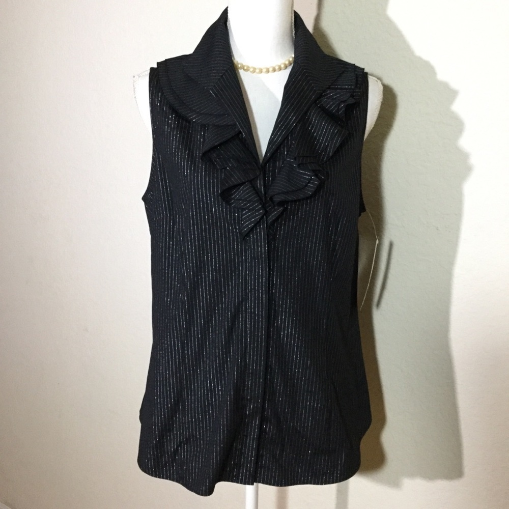 Lafayette 148 Sz 10 Aliza Ruffled Stretch …